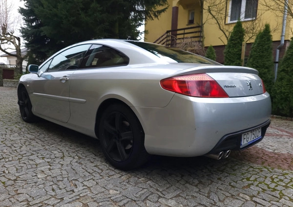 Peugeot 407 cena 15400 przebieg: 222165, rok produkcji 2006 z Żmigród małe 781